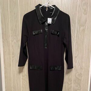 sami and jo new with tags large black womens dress